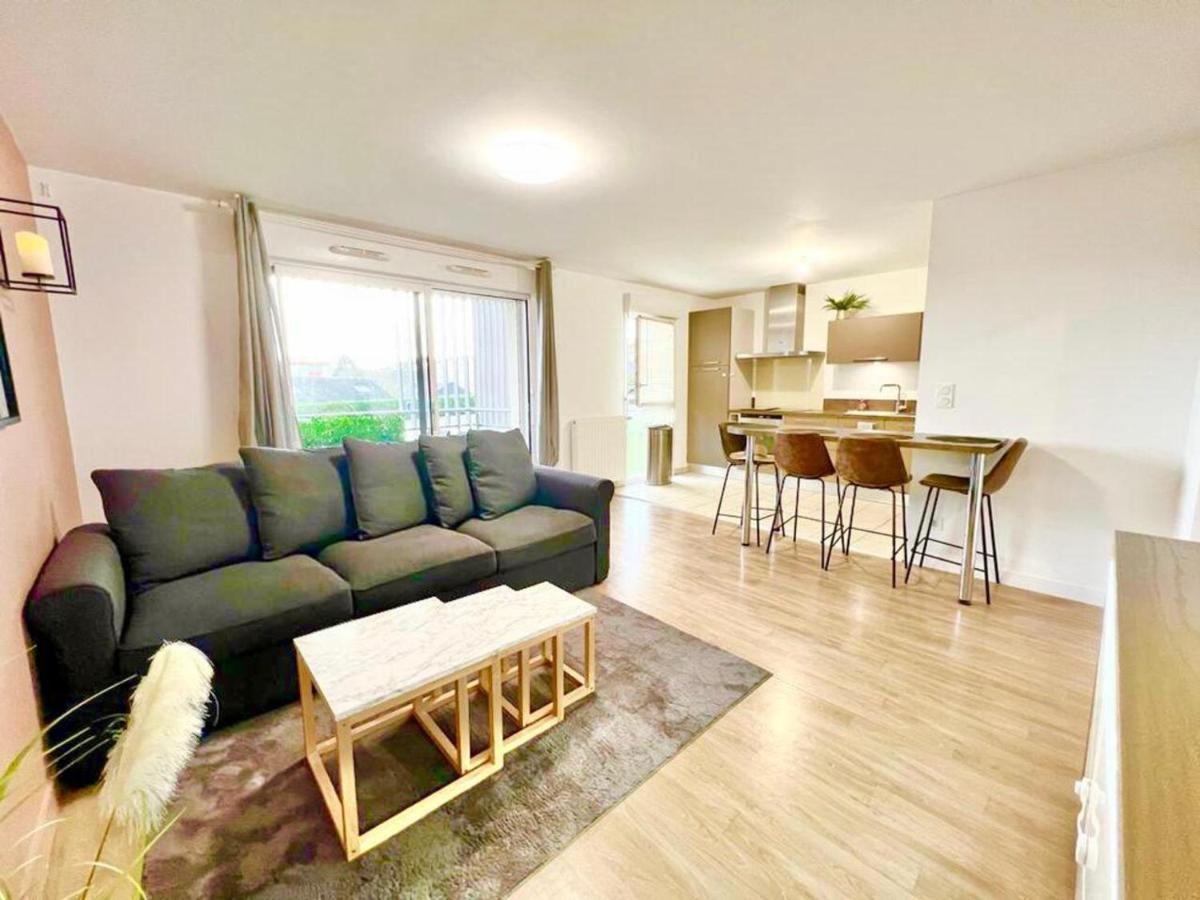 L'Atelier Chic - Wifi Fibre - Parking Privee - Balcon - Netflix Apartment Lanester Bagian luar foto
